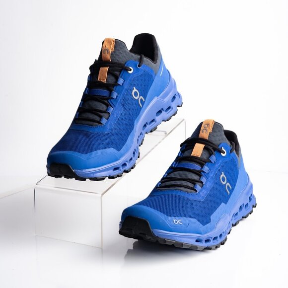 On Cloud Mens Cloudultra Sneakers Running Indigo copper Blue US 8.5 EU 42 NWOB - Picture 1 of 8